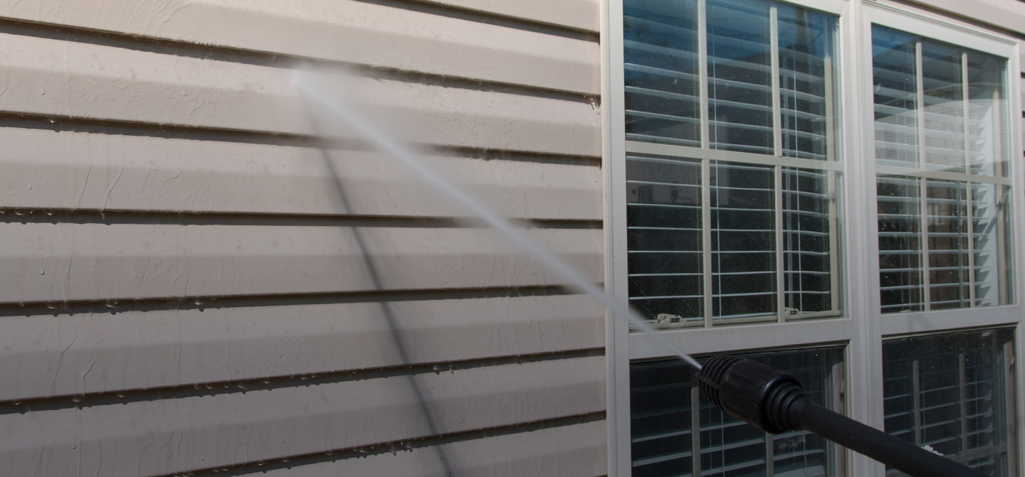 exterior window of a house during a washing washington mi