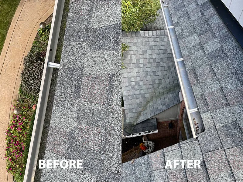 gutter cleaning image 5